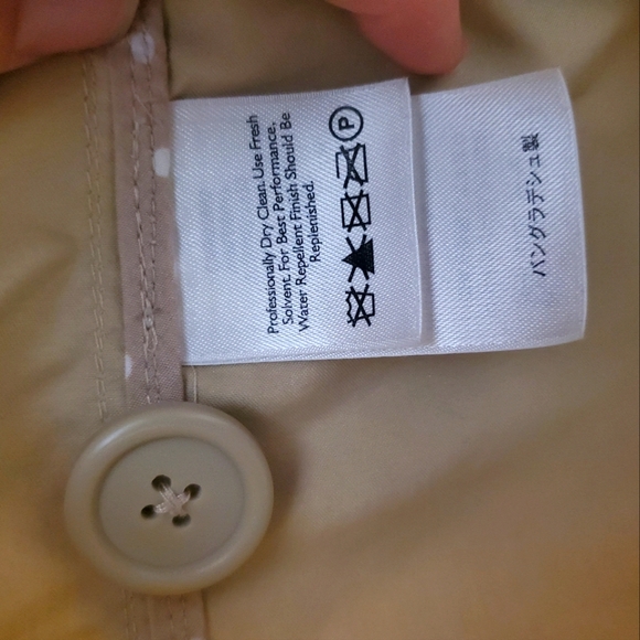 3/$25 Water Repellent Eddie Bauer trench coat sz small - Picture 9 of 14